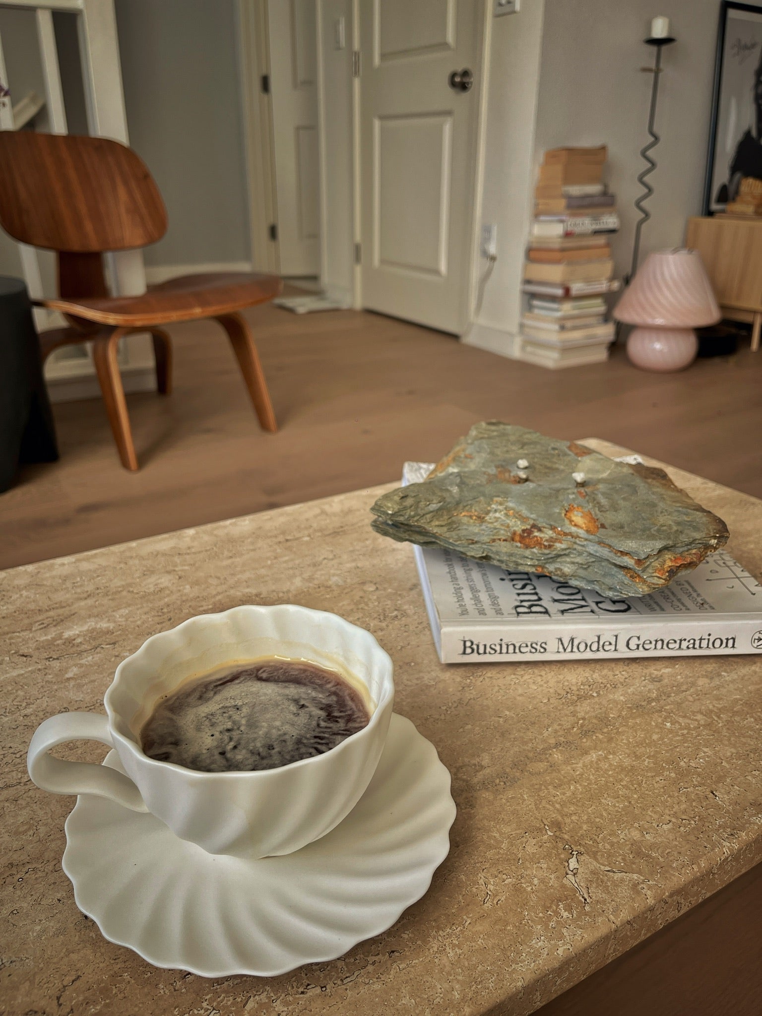 Handmade Rustic Arizona Rock Candle Lamp 3 wick