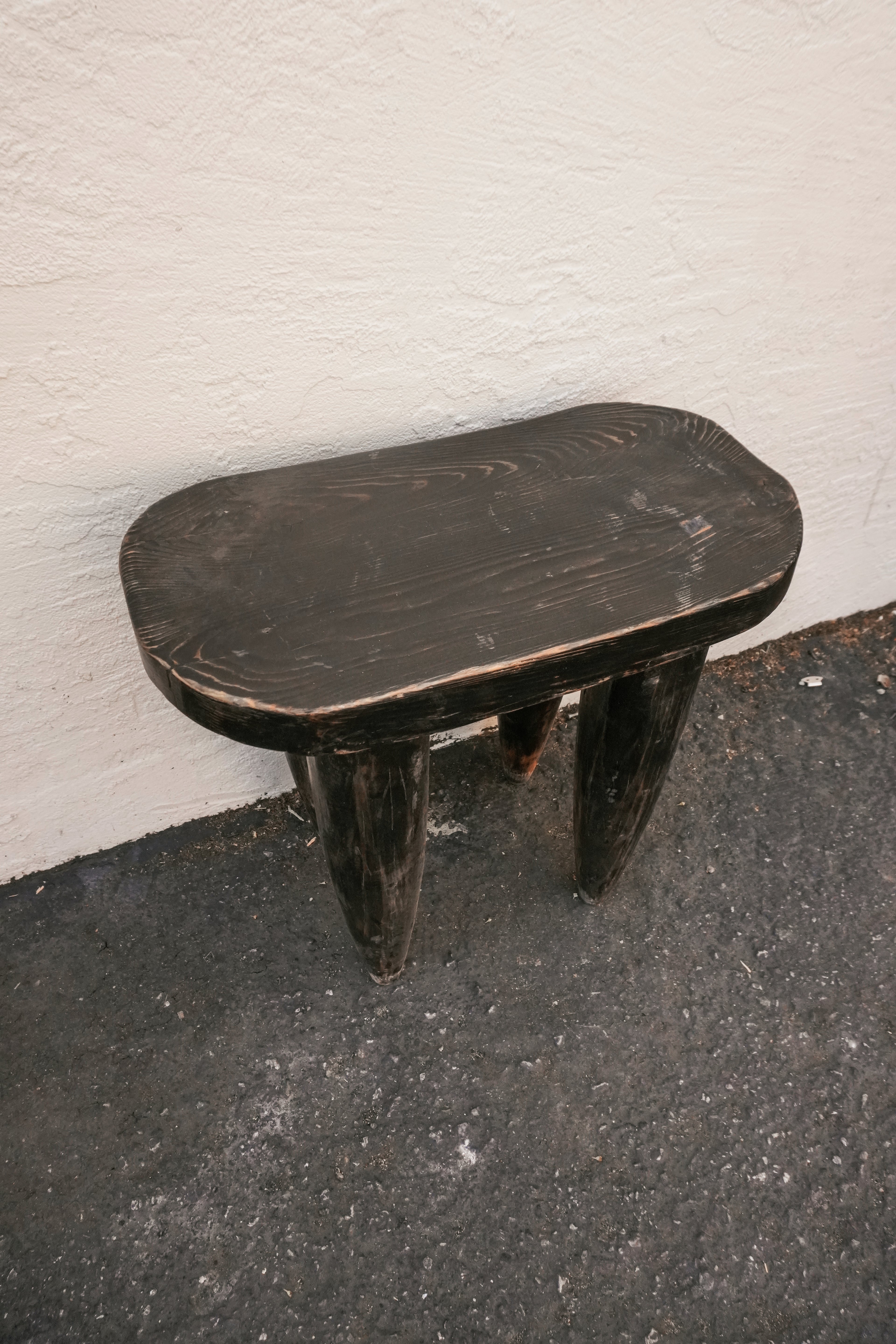 Senufo Stool Bench Side Table