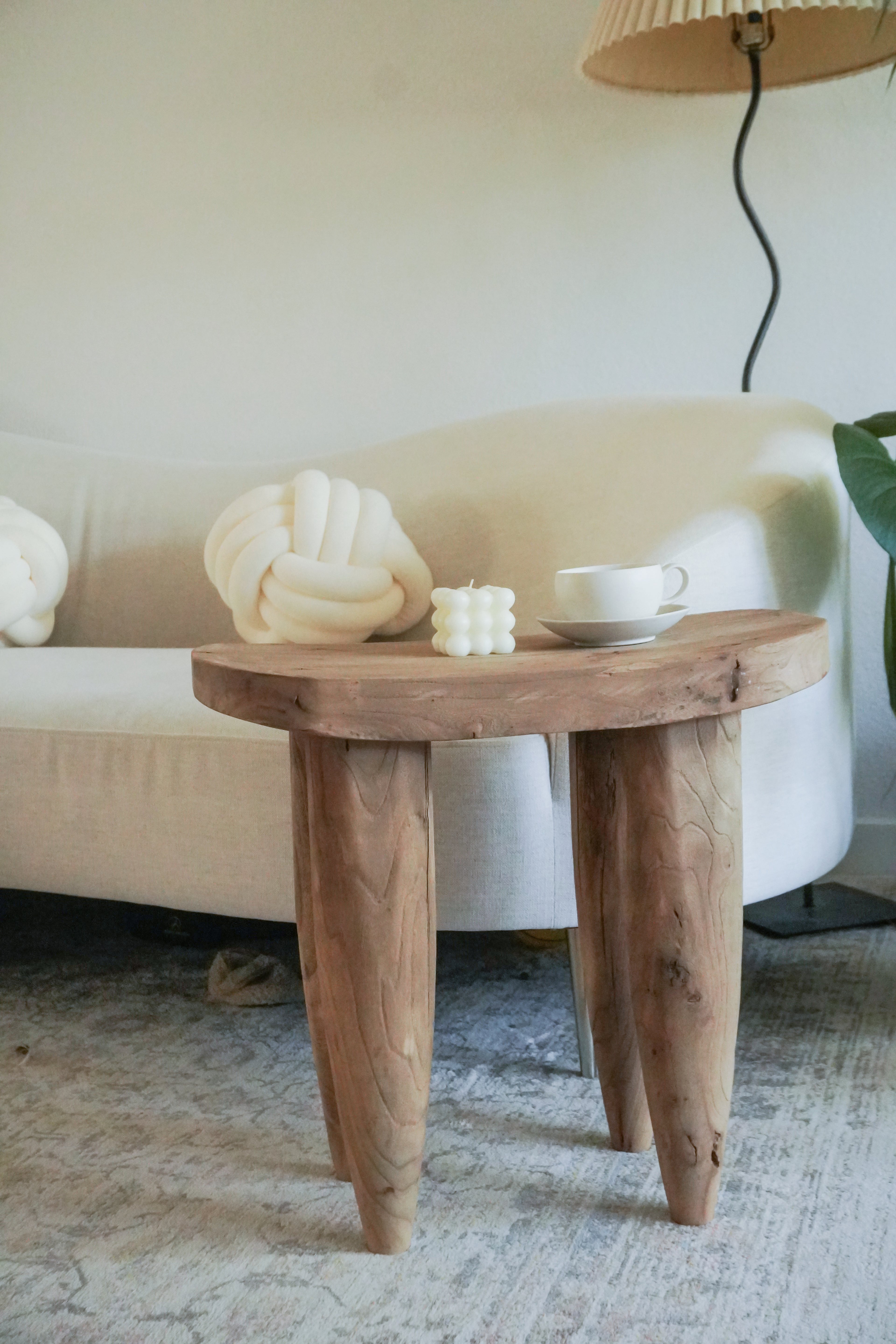 Senufo Stool Bench Side Table