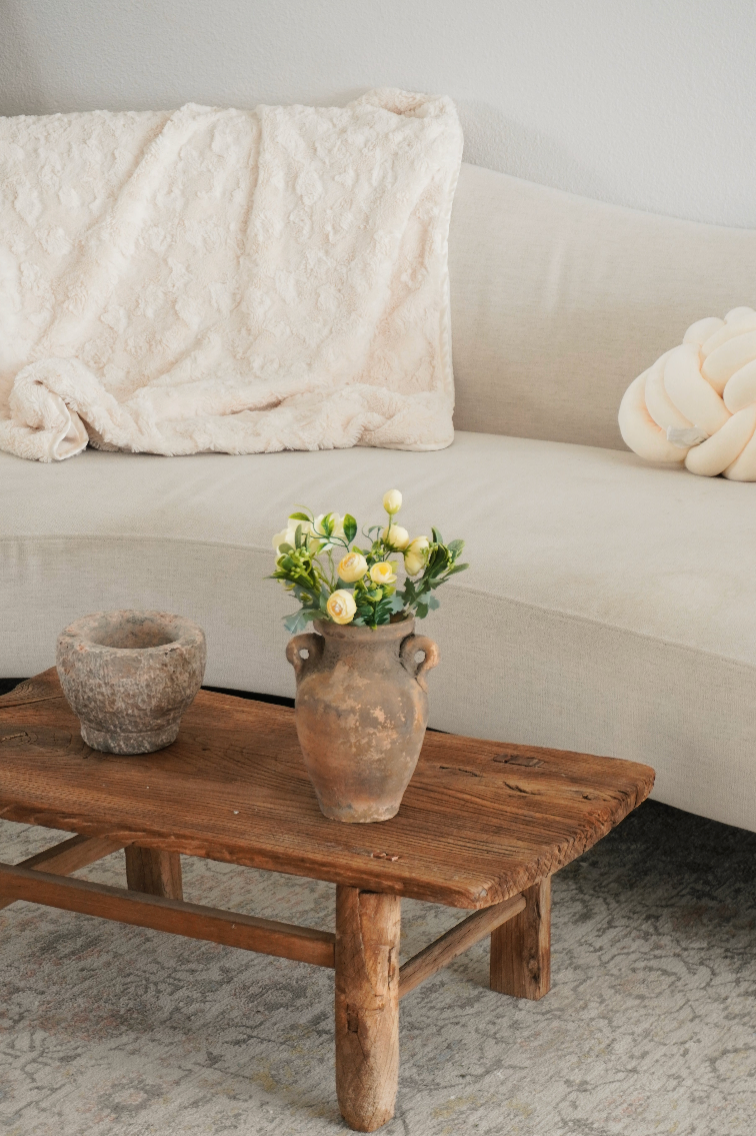 Vintage Rustic Wabi-Sabi Coffee Table - Various Size and Style