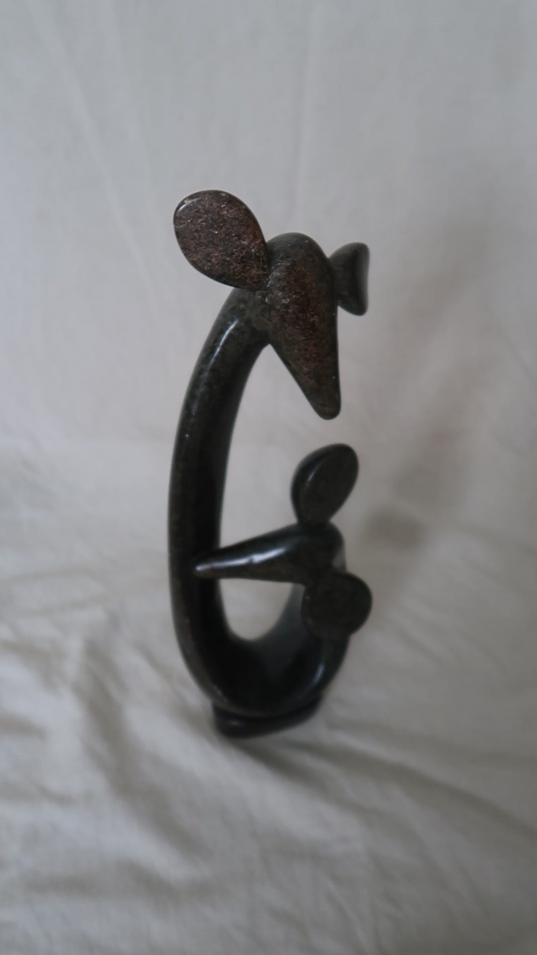 Handmade Soapstone Abstract Sculpture