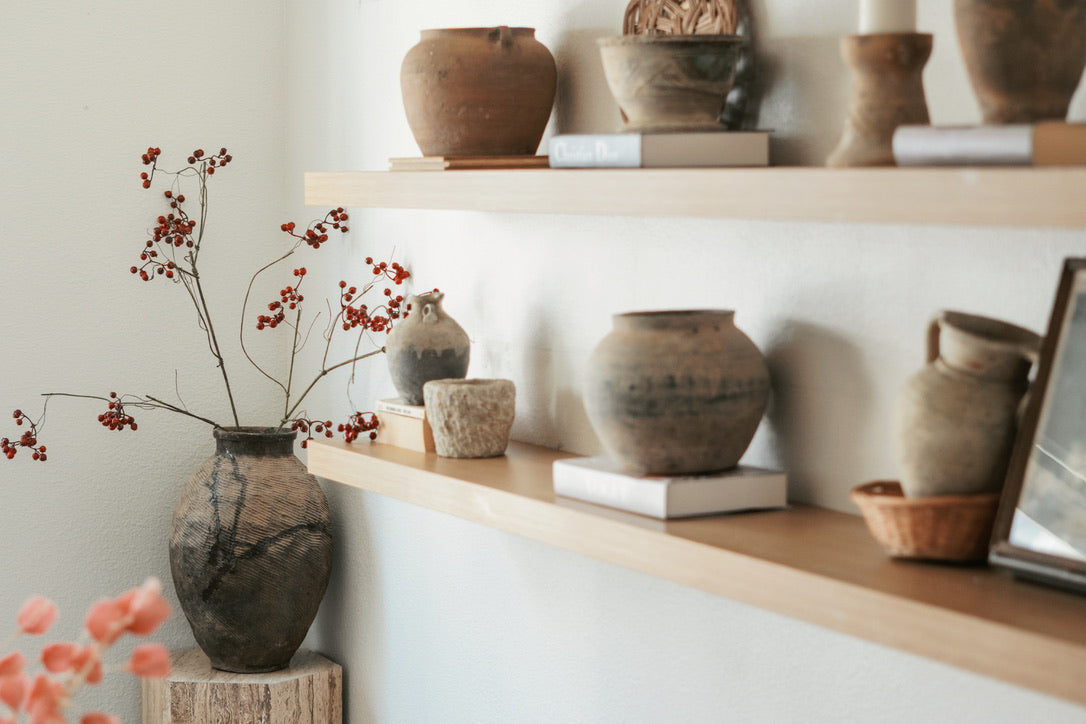 Vintage Pot & Vase