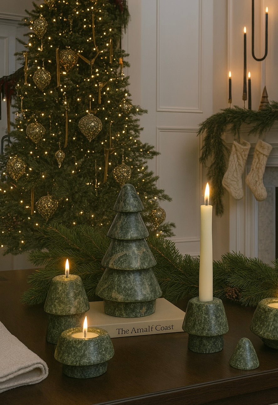 Versatile Marble Christmas Tree--Multiple Colors