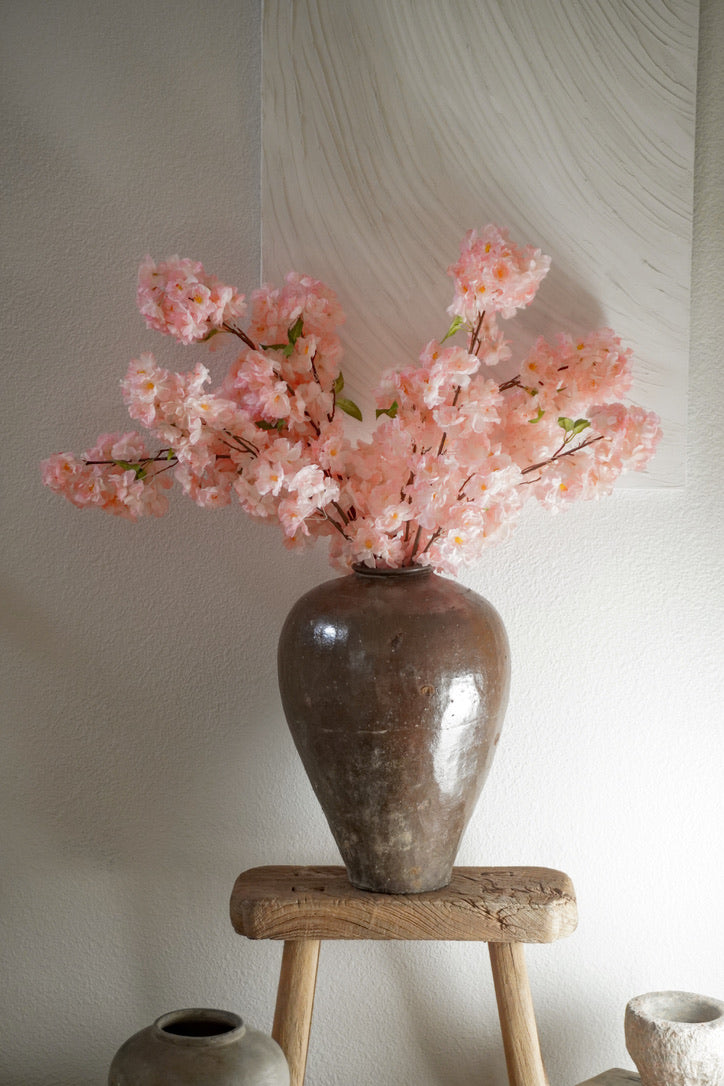 42" Faux Cherry Blossom Stems--Pink