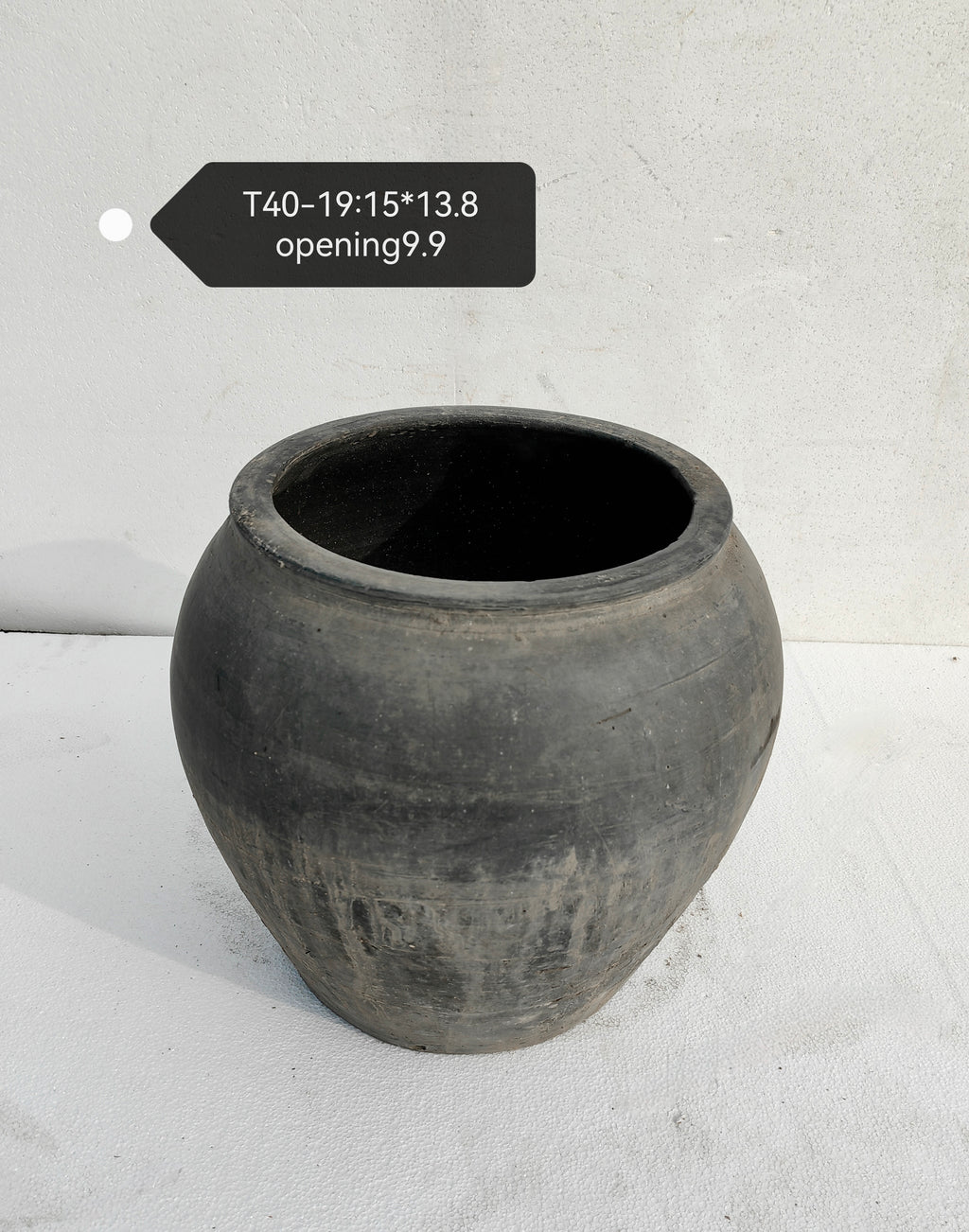 Vintage Rustic Clay Planter-XLarge