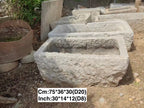 (Pre-order)Limestone Trough - Rectangular