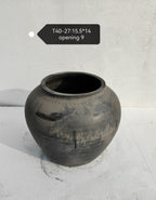 Vintage Rustic Clay Planter-XLarge