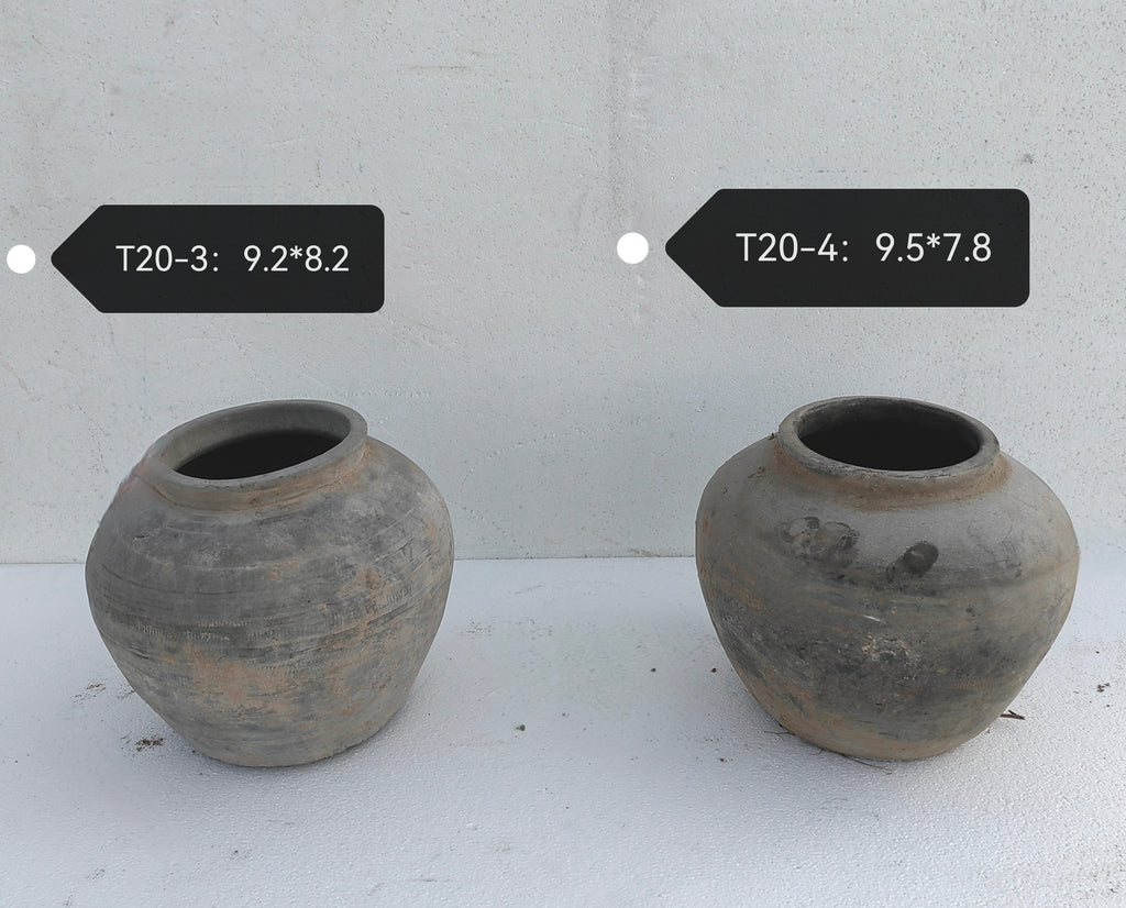 Vintage Rustic Clay Pot-Medium Size