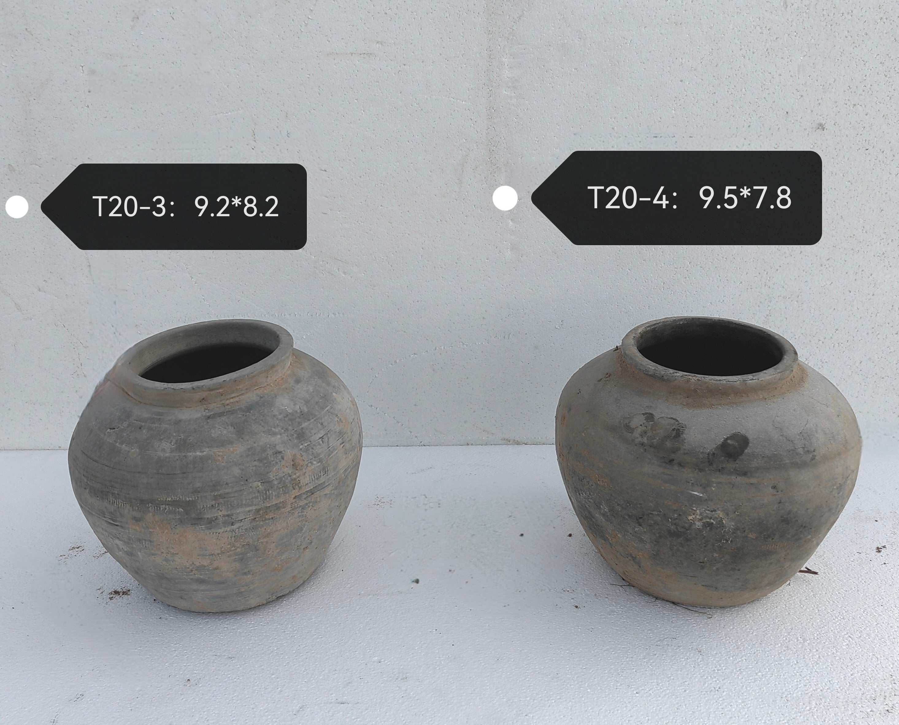 Vintage Rustic Clay Pot-Medium Size