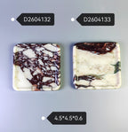 Calacatta Viola Marble Square Tray