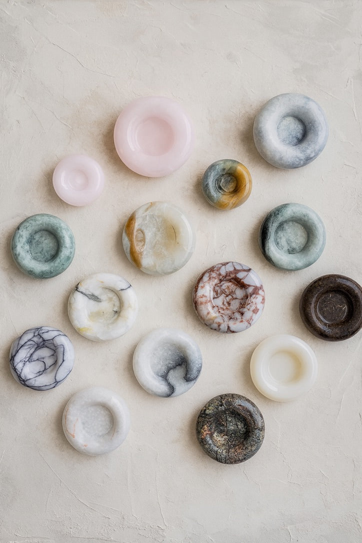 Small Marble Catchall Tray--Multiple Colors