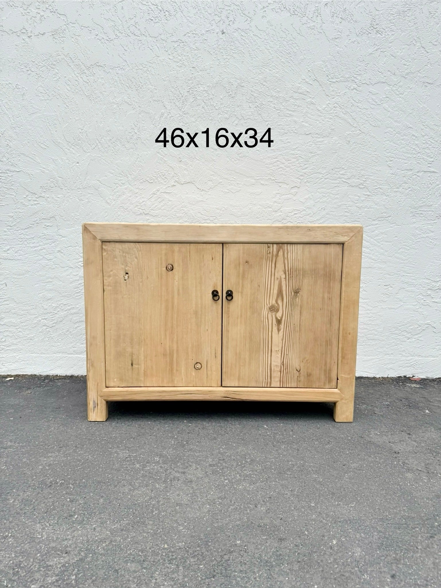 Sypress Vintage Reclaimed Wood Sideboard Cabinet