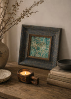 Small Marble Wall Artwork Collection--Green
