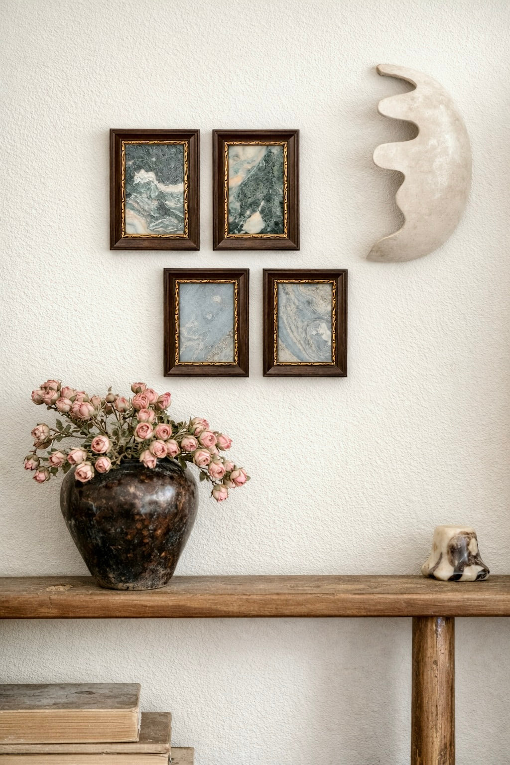 Small Marble Wall Art Framed
