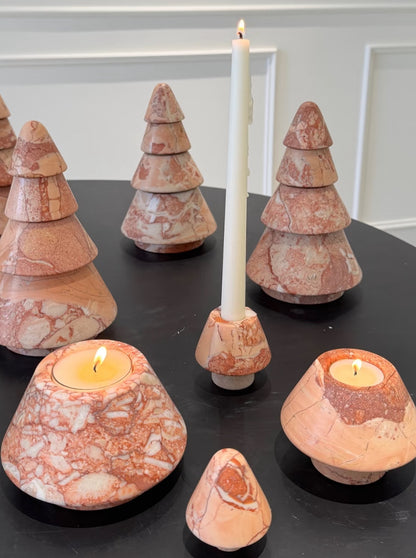 Marble Christmas Tree – Set or Singles,5 Colors