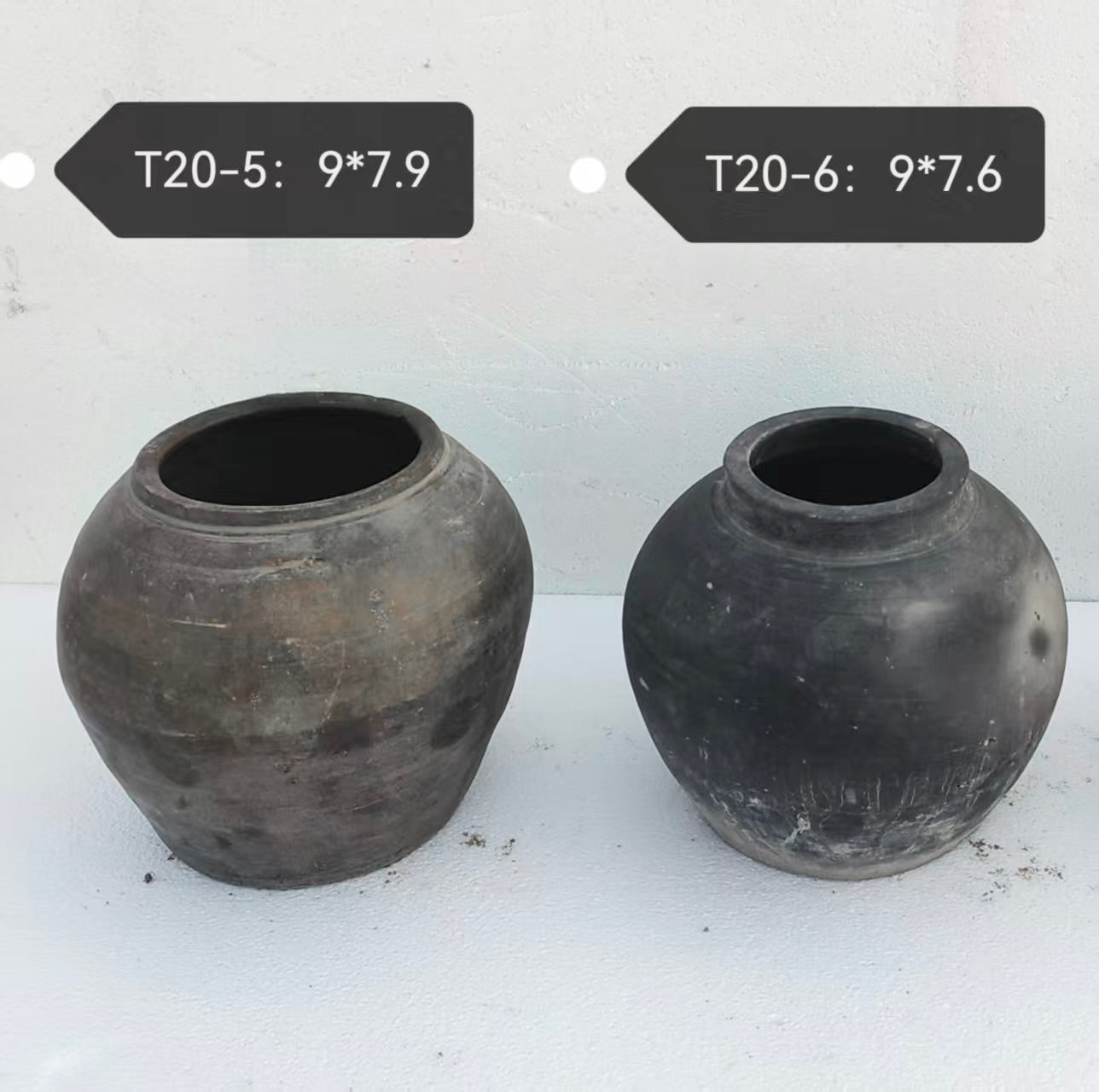 Vintage Rustic Clay Pot-Medium Size