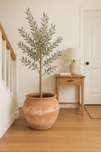 Yee Vintage Wabi-Sabi Rustic Ceramic Planter--Large