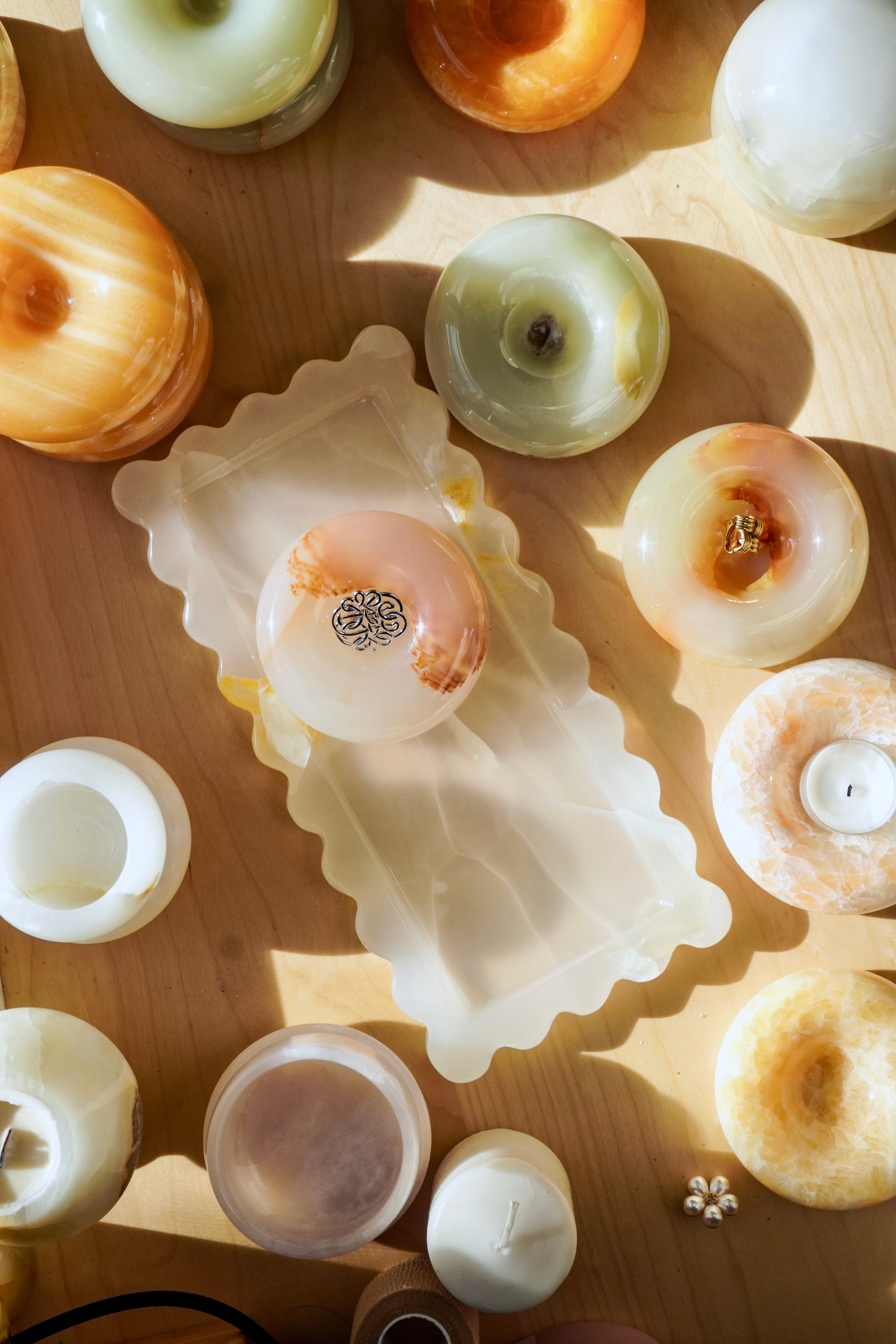 Small Onyx Catchall Tray--Multiple Colors