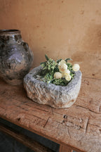 Vintage Stone Bowl Mortar