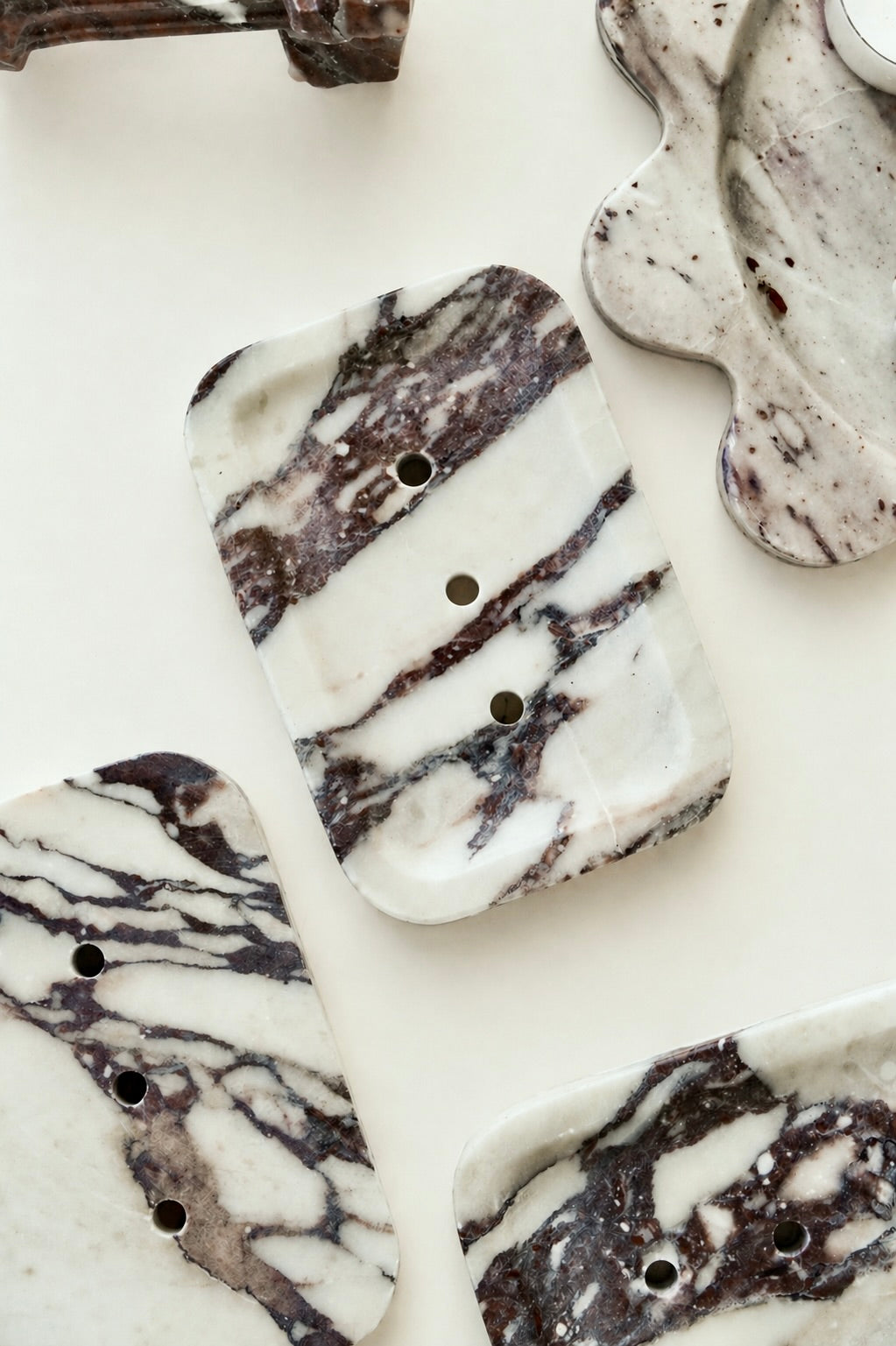 Marble Soap Dish--Multiple Colors