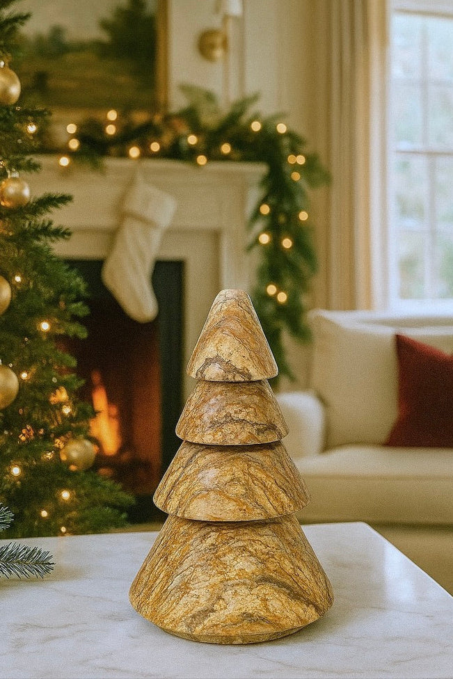 Versatile Marble Christmas Tree--Multiple Colors