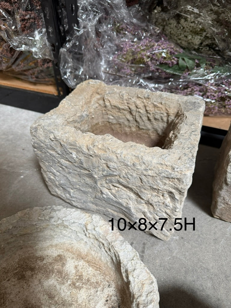 Vintage Stone Bowl Mortar