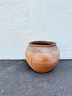 Yee Vintage Wabi-Sabi Rustic Ceramic Planter--Large