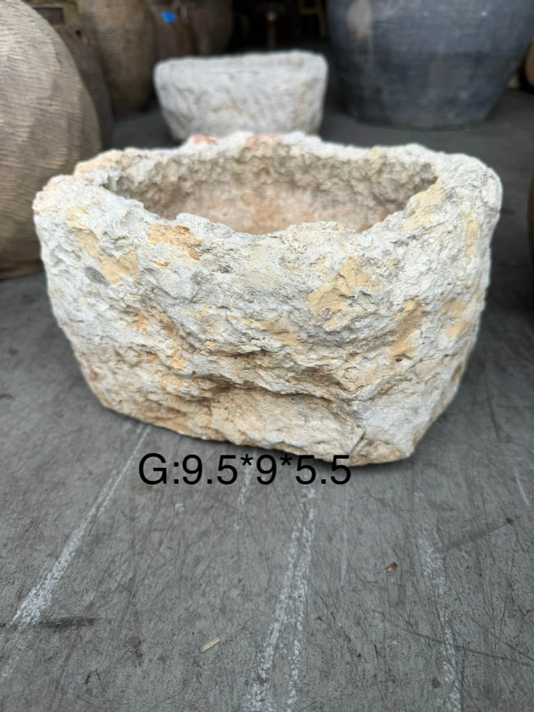 Vintage Stone Bowl Mortar