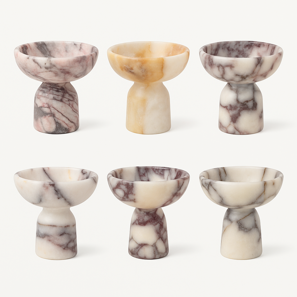Marble Candle Holder