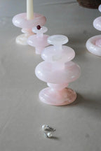 Pink Onyx Jewelry Holder,Marble Candle Holder