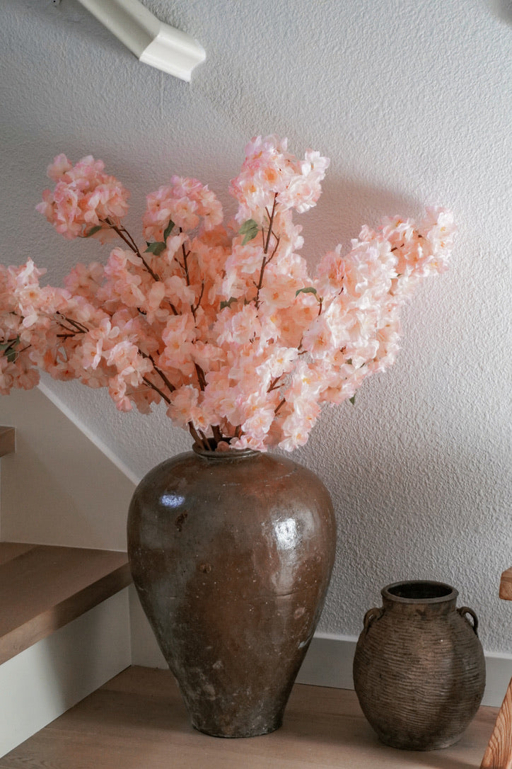 42" Faux Cherry Blossom Stems--Pink