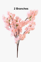 42" Faux Cherry Blossom Stems--Pink