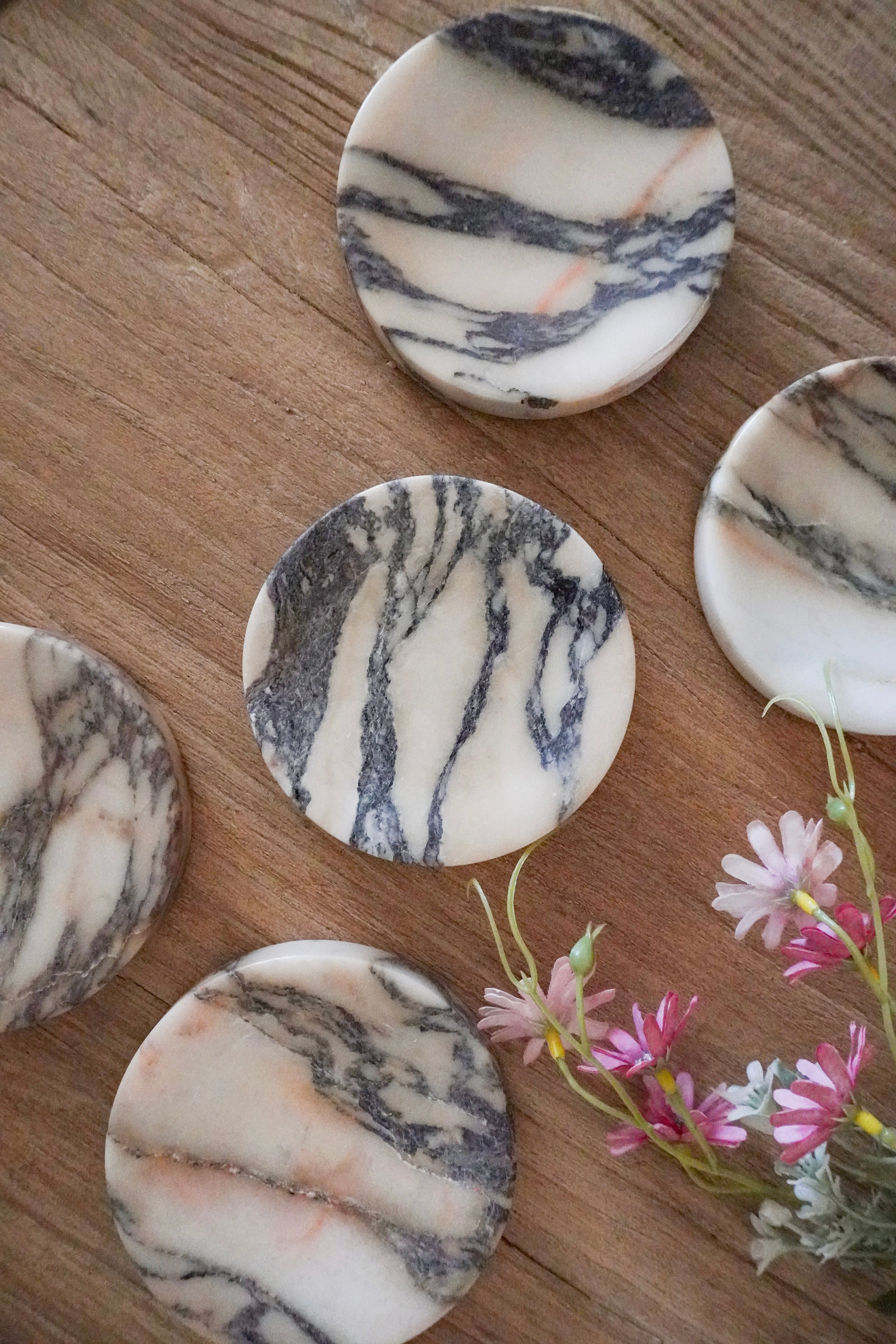 Marble Catchall Coaster --Multiple Colors