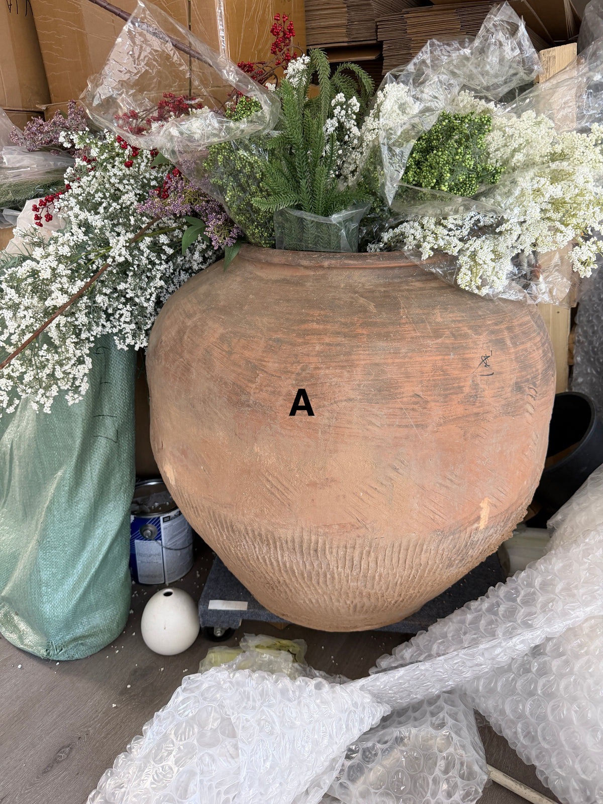 Vintage Rustic Terracotta Pot- XLarge
