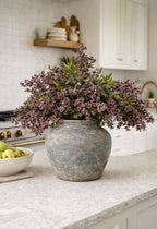 43'' Artificial Berry With Leaves--Multiple Colors