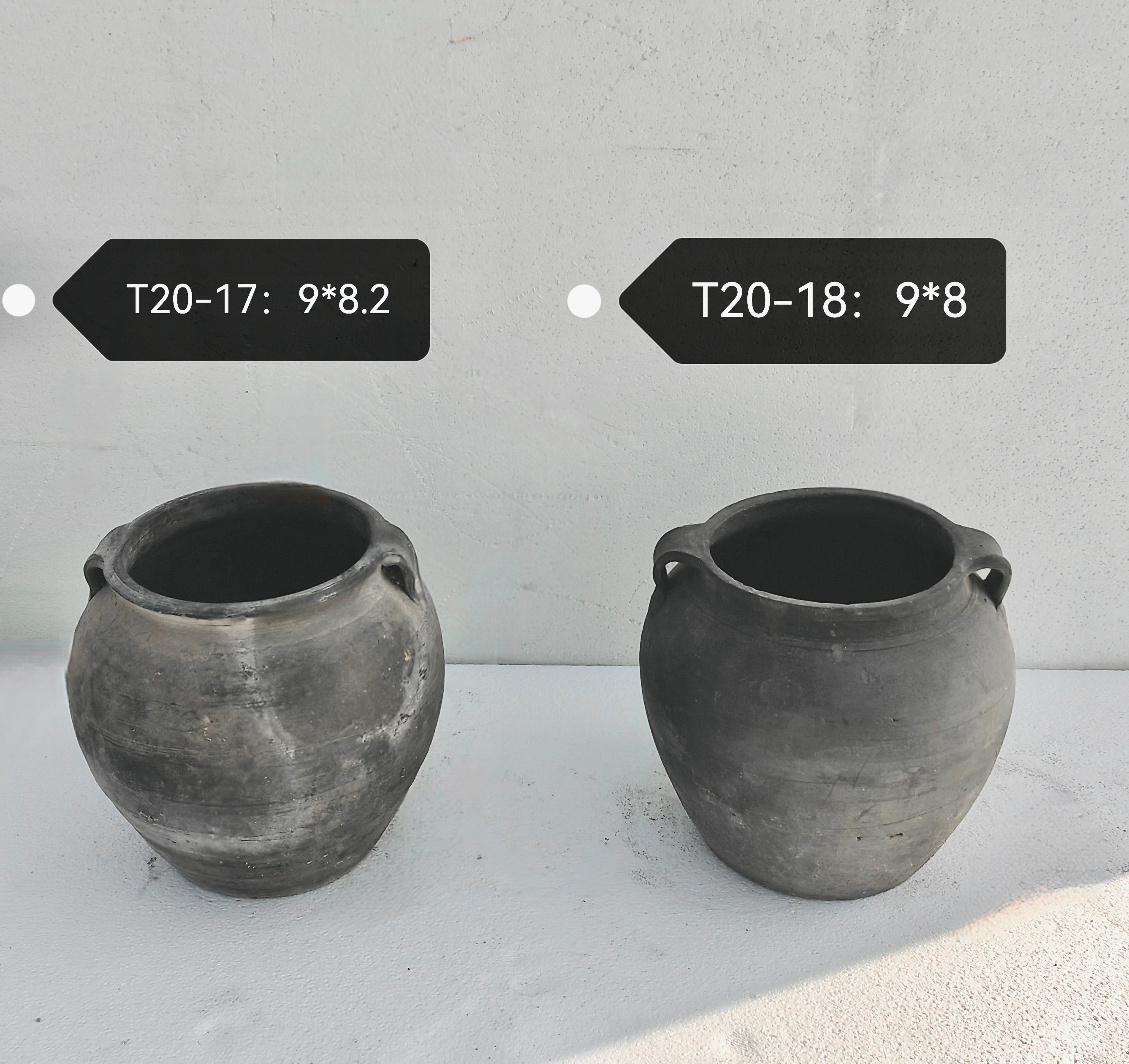 Vintage Rustic Clay Pot-Medium Size