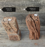 Antique Natural Tree Trunk Stool