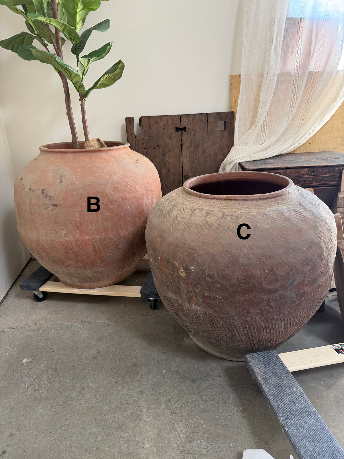 Vintage Rustic Terracotta Pot- XLarge