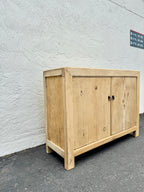 Ming Vintage Reclaimed Wood Sideboard Cabinet 4 Doors--2 size