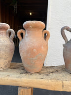 Vintage Rustic Clay Pot Amphora