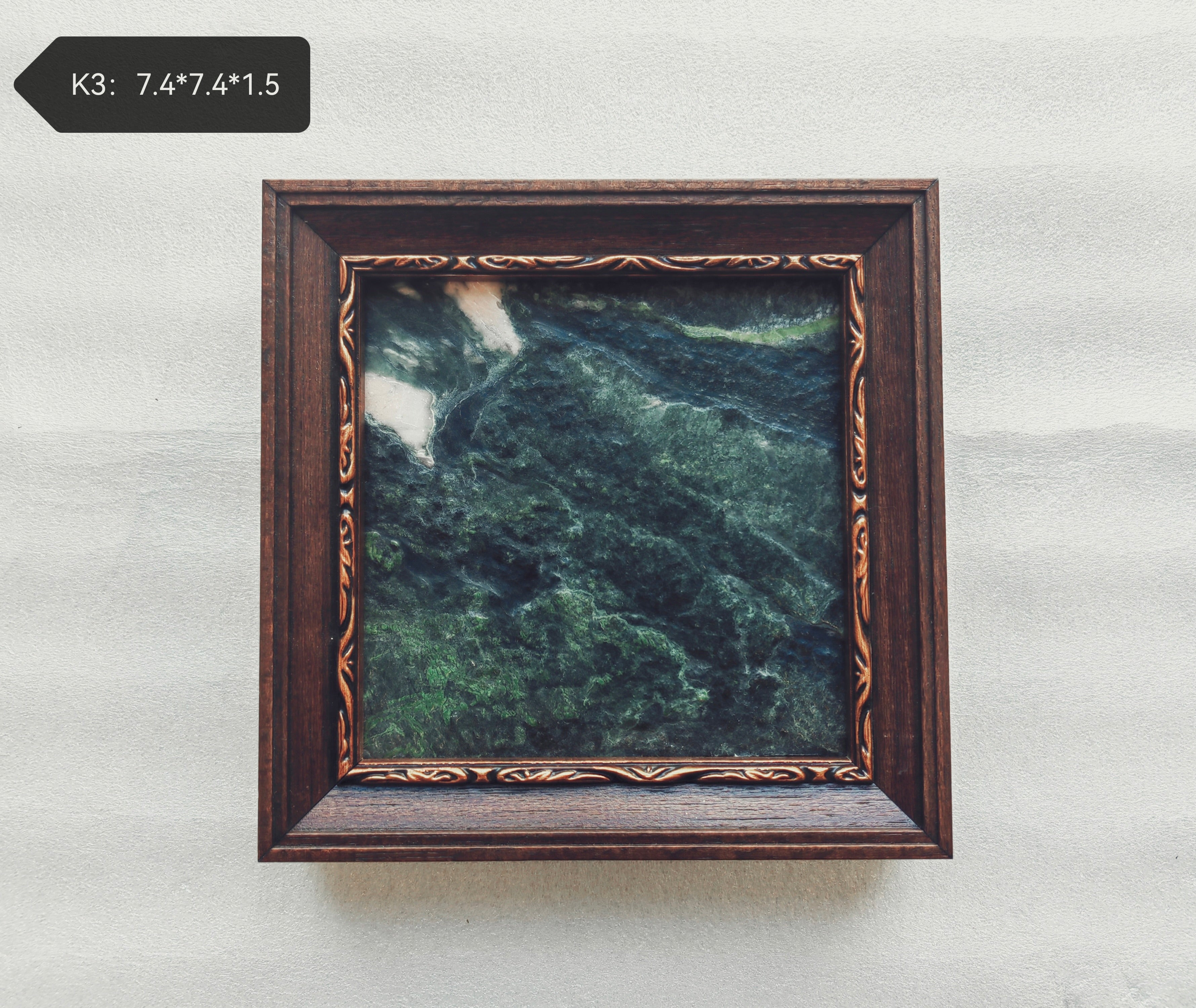 Small Marble Wall Art Framed