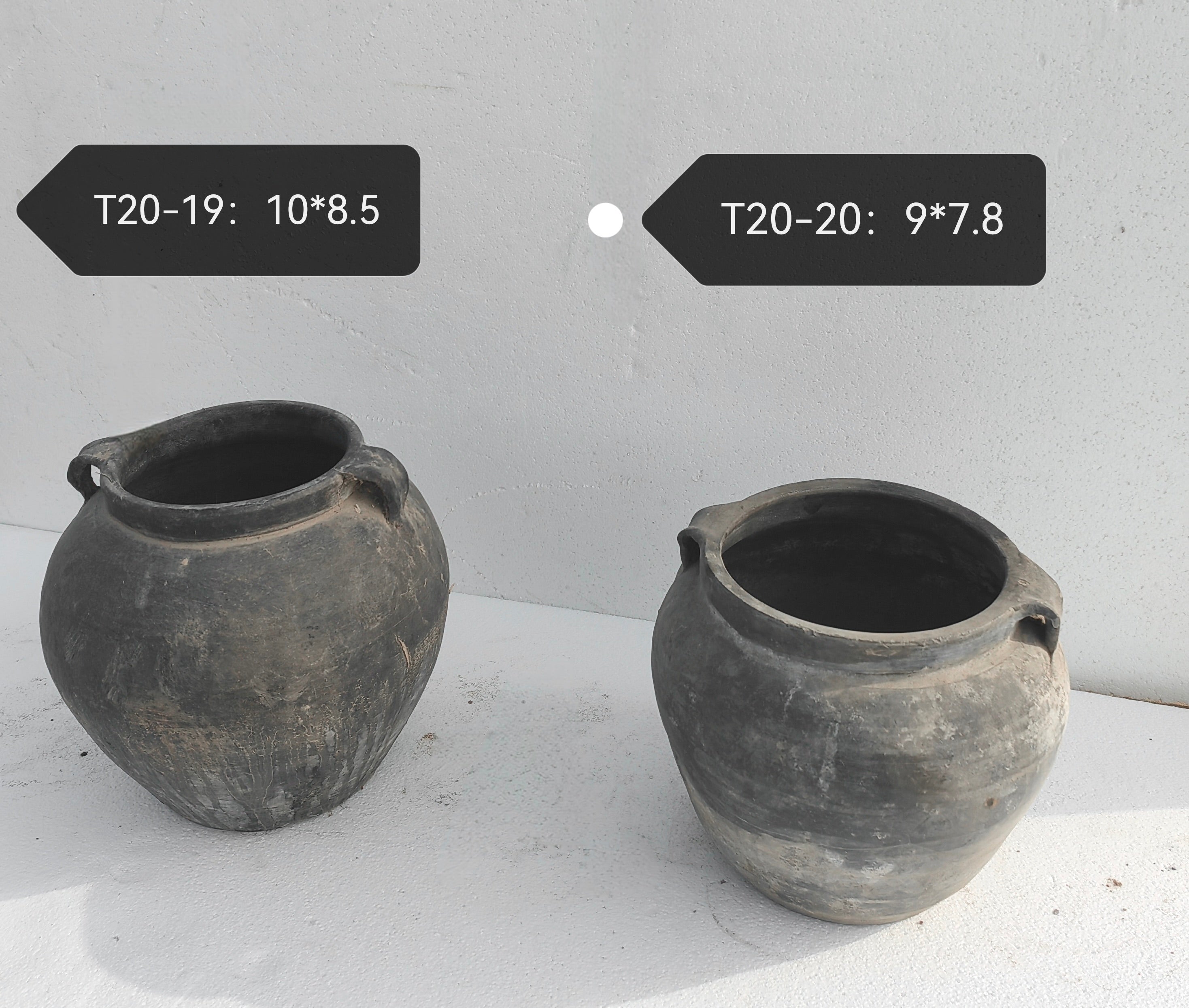 Vintage Rustic Clay Pot-Medium Size