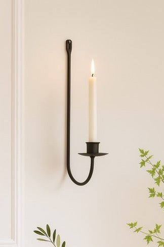 French Style Candle Sconce--Single