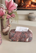 Italian Calacatta Viola Marble Tissue Box