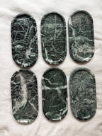 Oval Marble Tray--Various Colors
