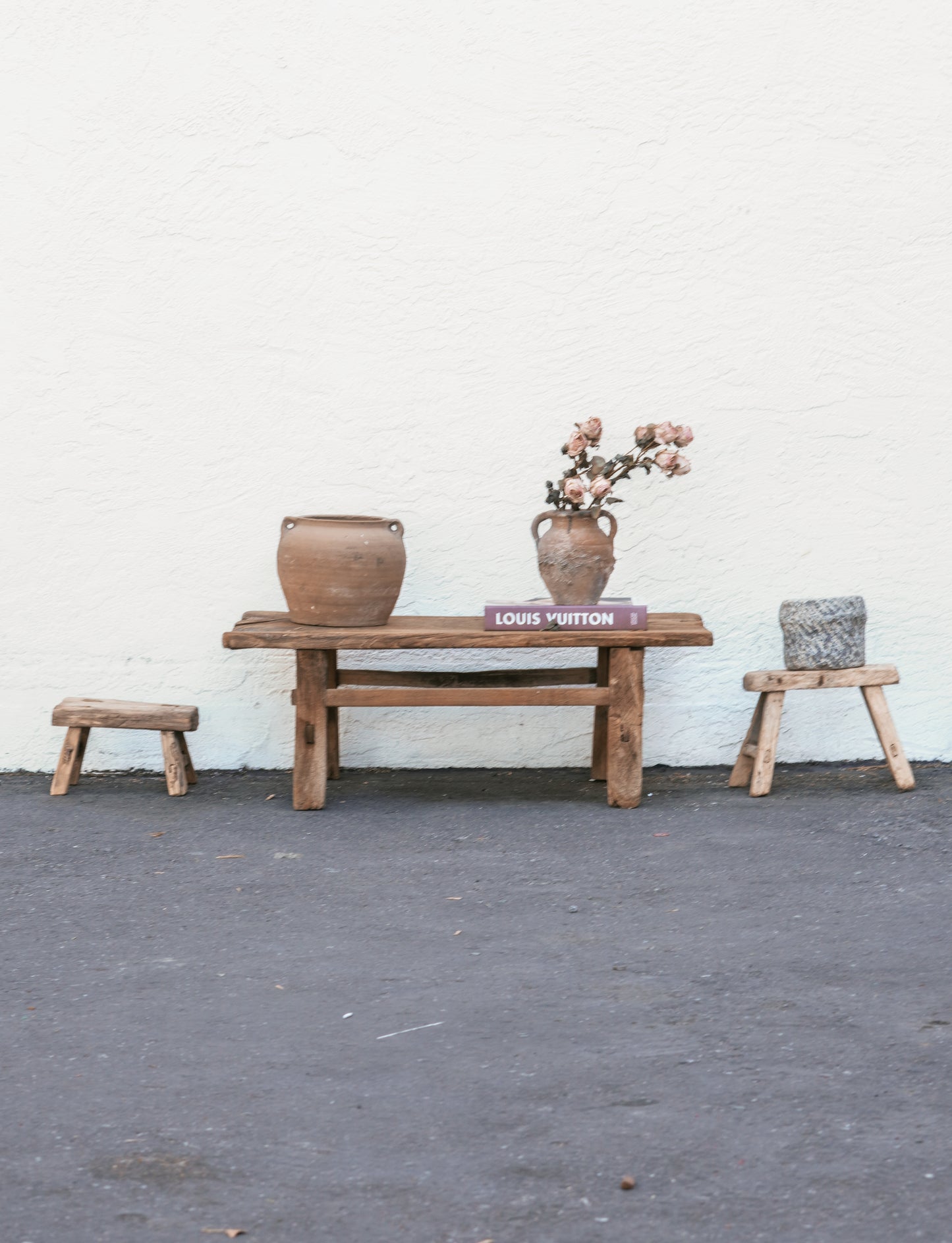 ShanXi I Vintage Elm Wood Coffee Table