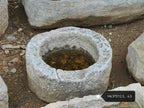 (Coming Soon)Vintage Stone Trough Planter -Round