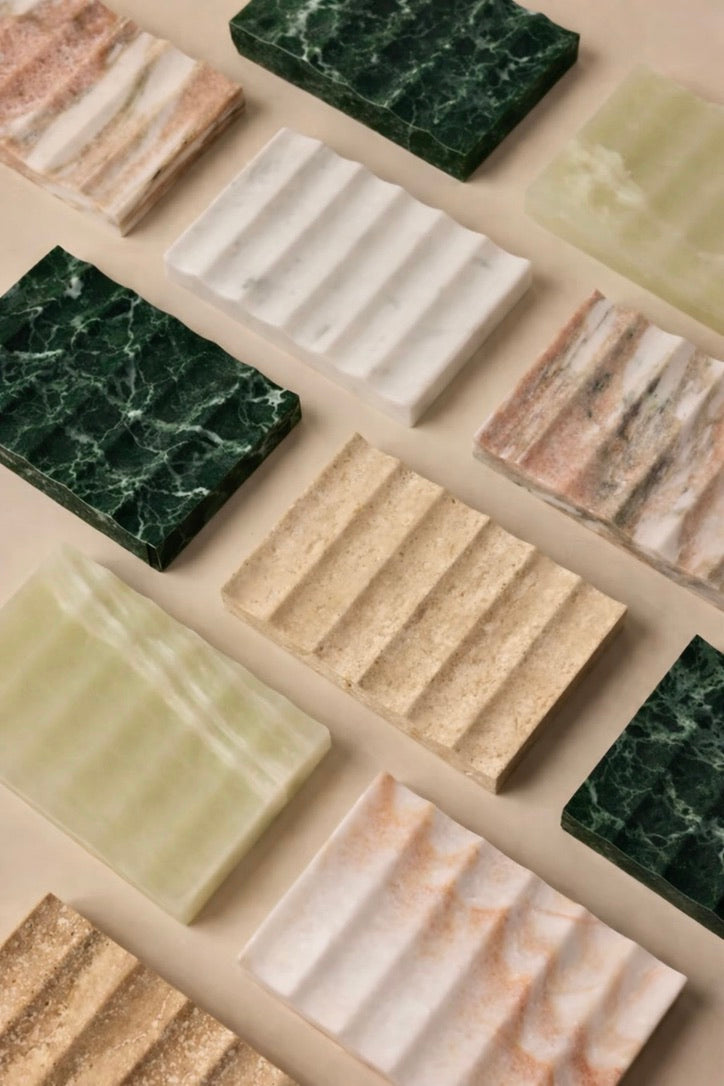 Marble Soap Dish--Multiple Colors