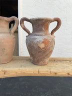 Vintage Rustic Clay Pot Amphora