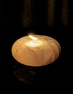 Large Catchall Onyx Candle Holder